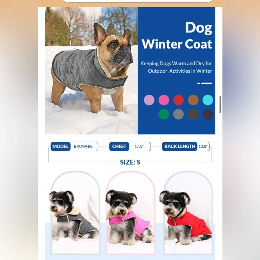 Queenmore Warm Coat For Cold Weather, Quilting Winter Jacket M/ 666/bb1